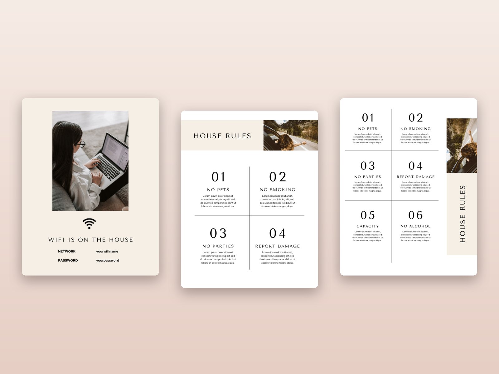 Airbnb Welcome Book Template preview 2