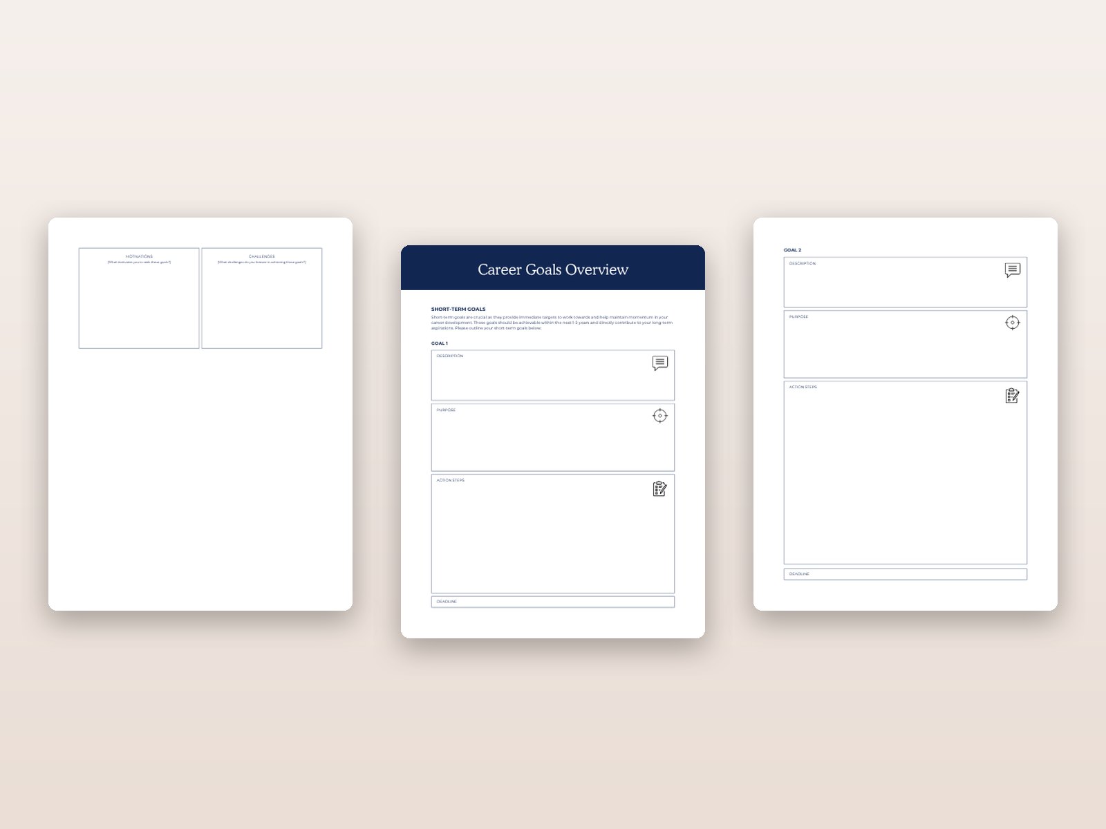 Career Coach Client Workbook (70 pages) preview 2