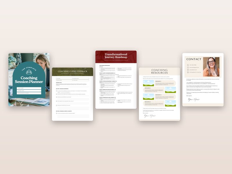 Coach Session & Client Care Bundle preview