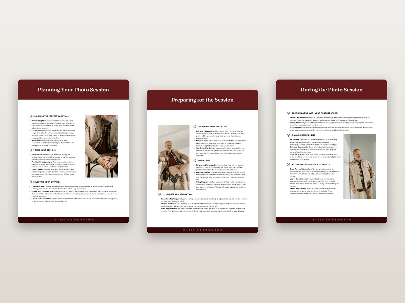 Senior Session Prep Guide for Photographers preview 2